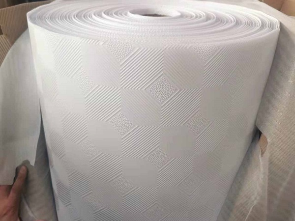 We shipped PVC film to the customer in Sri Lanka