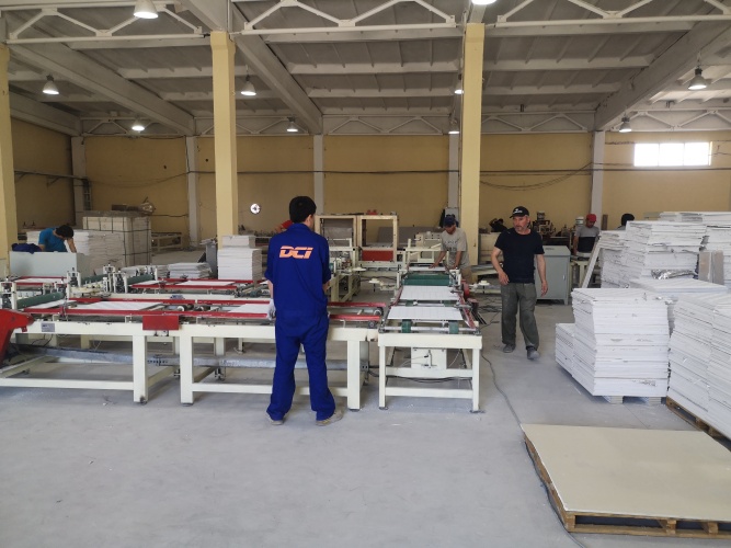 Installation And Commissioning Of The PVC laminating Production Line In Tajikistan